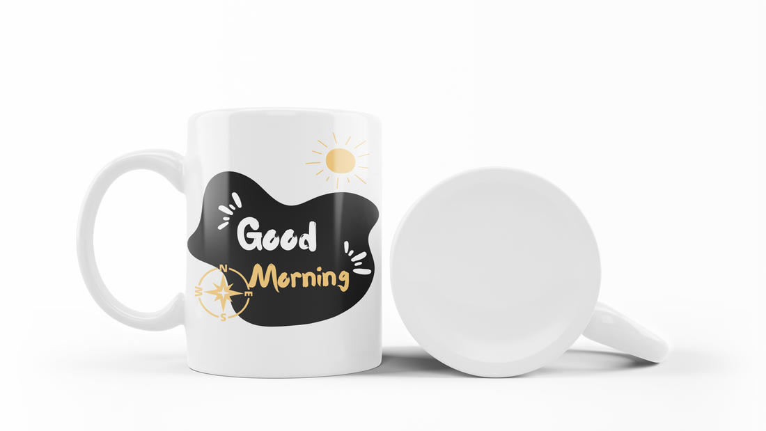 Good Morning Mountain Adventure Mug | Scenic Mountain Design | Outdoor Enthusiast's Coffee Mug