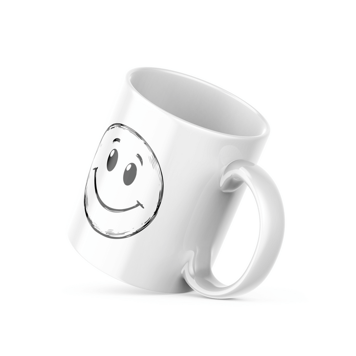 Good Morning Smile Mug | Happy Face Design | Start Your Day with Positivity