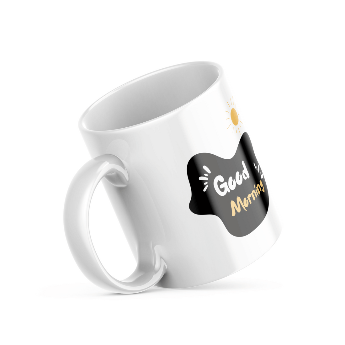 Good Morning Smile Mug | Happy Face Design | Start Your Day with Positivity