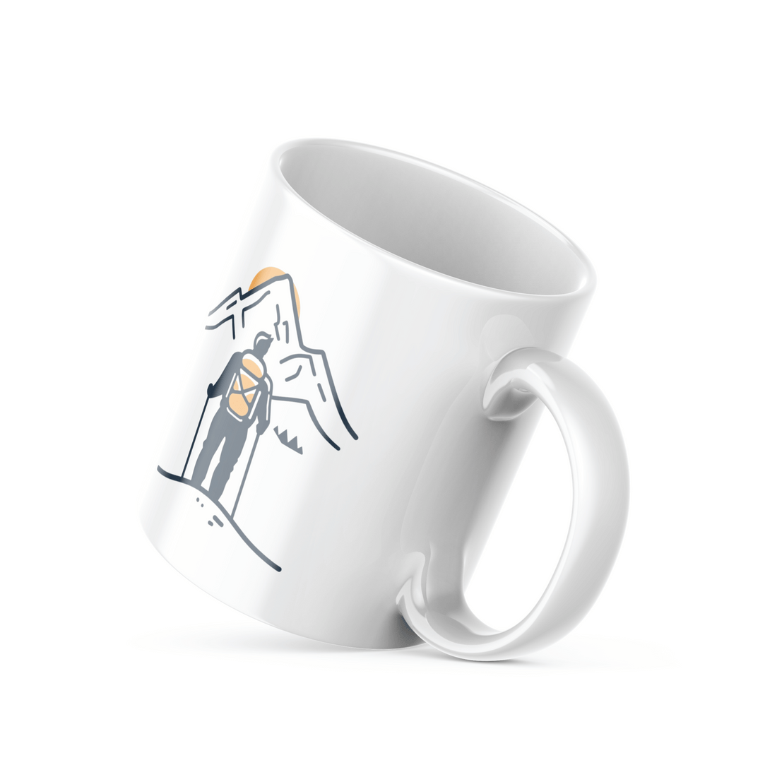 Good Morning Adventure Mug | Hiking & Mountain Design | Perfect for Outdoor Lovers