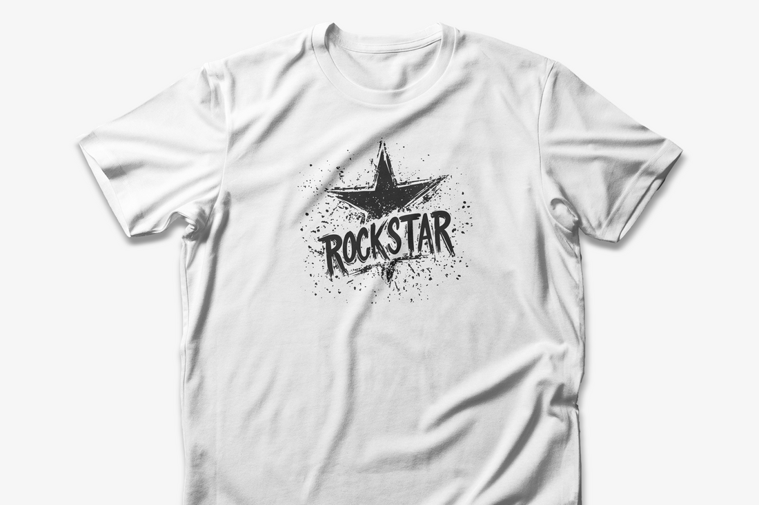 Rockstar T-shirt | Bold Star Design | Perfect for Music Lovers & Trendsetters