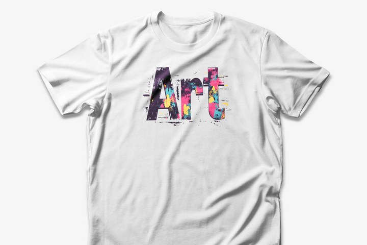 Bold "Art" T-shirt | Colorful Artistic Expression Design | Perfect Gift for Artists & Creatives