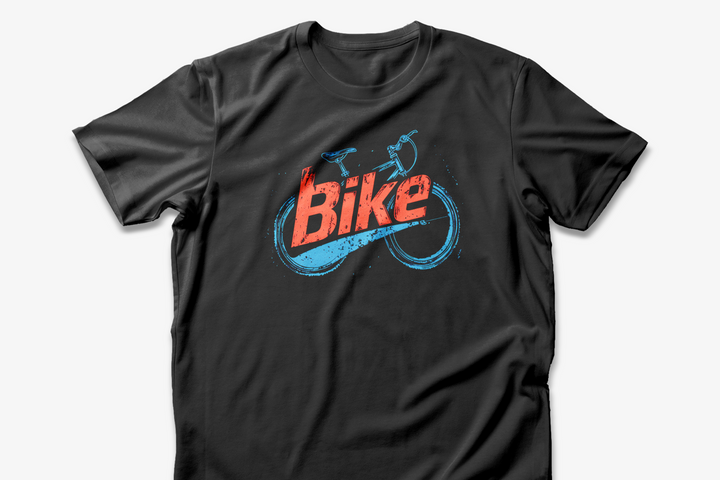 Bike Graphic T-Shirt | Retro Cycling Tee | Vintage Bicycle Design | Gift for Cyclists | Adventure and Urban Biking Shirt for Men and Women