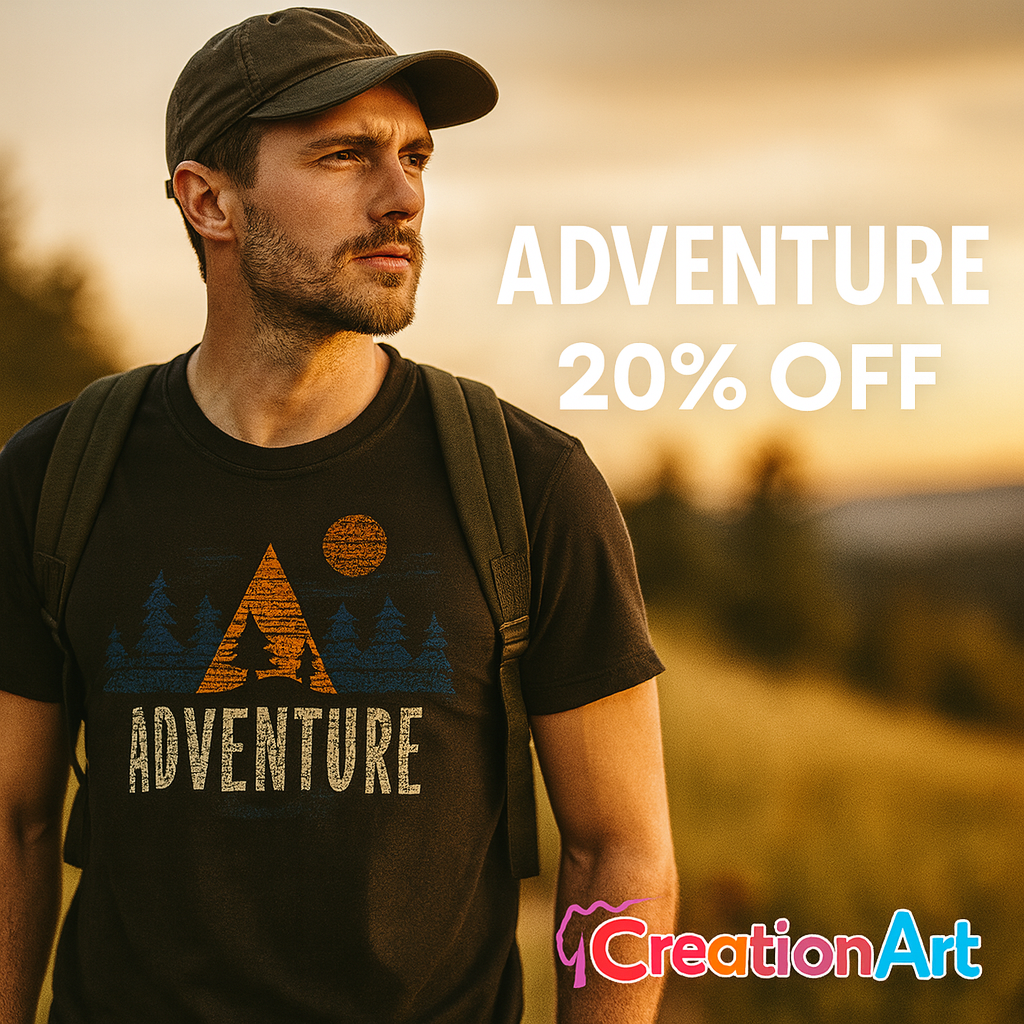 Camping Adventure Shirt – Vintage Nature Graphic Tee | Hiking & Travel Top