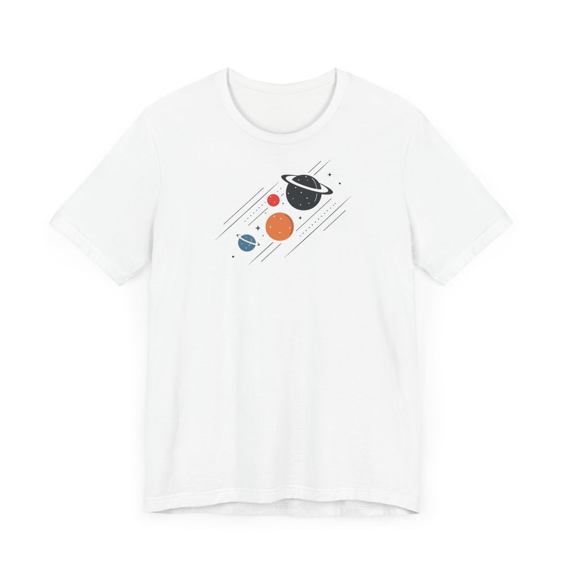 Colorful Planetary T-shirt | Space Exploration Design | Astronomy Lover Gift Tee