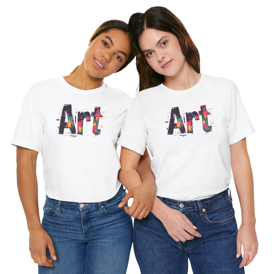 Bold "Art" T-shirt | Colorful Artistic Expression Design | Perfect Gift for Artists & Creatives