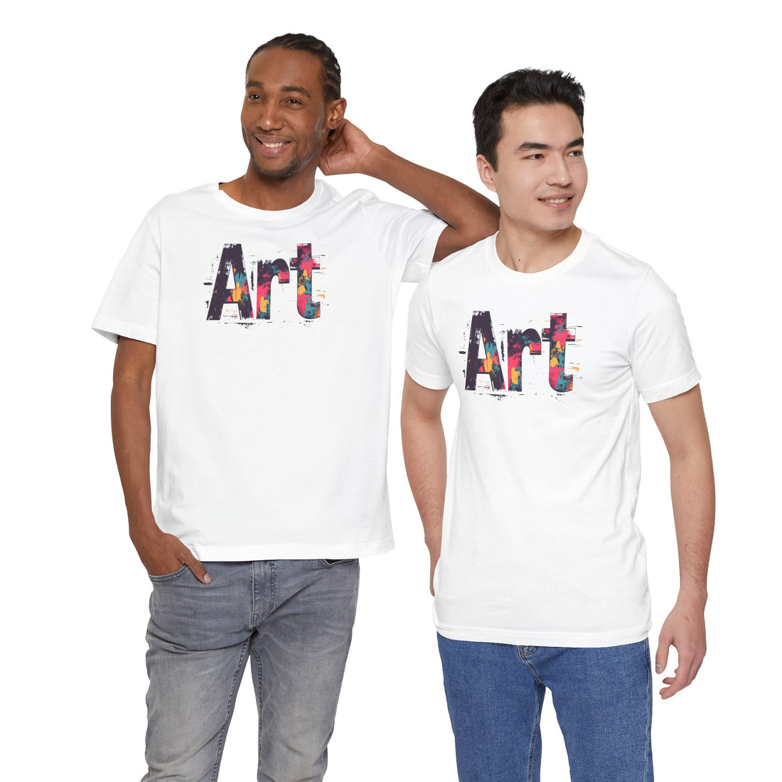 Bold "Art" T-shirt | Colorful Artistic Expression Design | Perfect Gift for Artists & Creatives