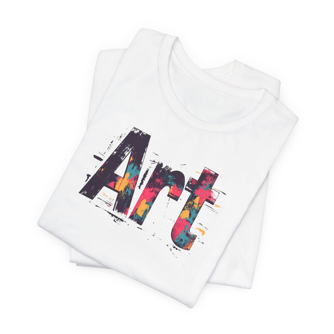 Bold "Art" T-shirt | Colorful Artistic Expression Design | Perfect Gift for Artists & Creatives