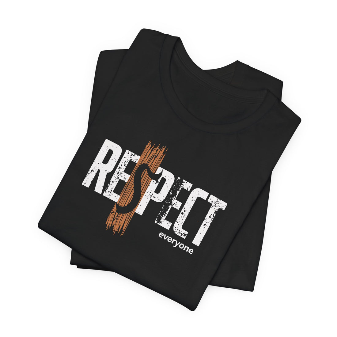 Respect-Everyone-T-Shirt - Equality-Graphic-Tee - Inspirational-Motivation-Shirt - Black-Cotton-Tee - Unity-Apparel - Social-Justice-Tshirt - Empowerment-Tee