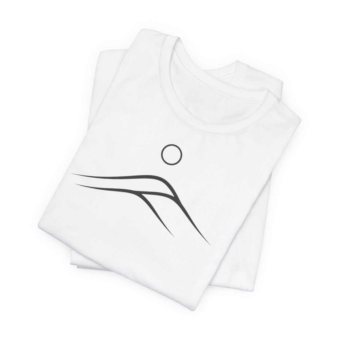 Minimalist Mountain T-shirt | Modern Adventure Design | Perfect for Outdoor Enthusiasts