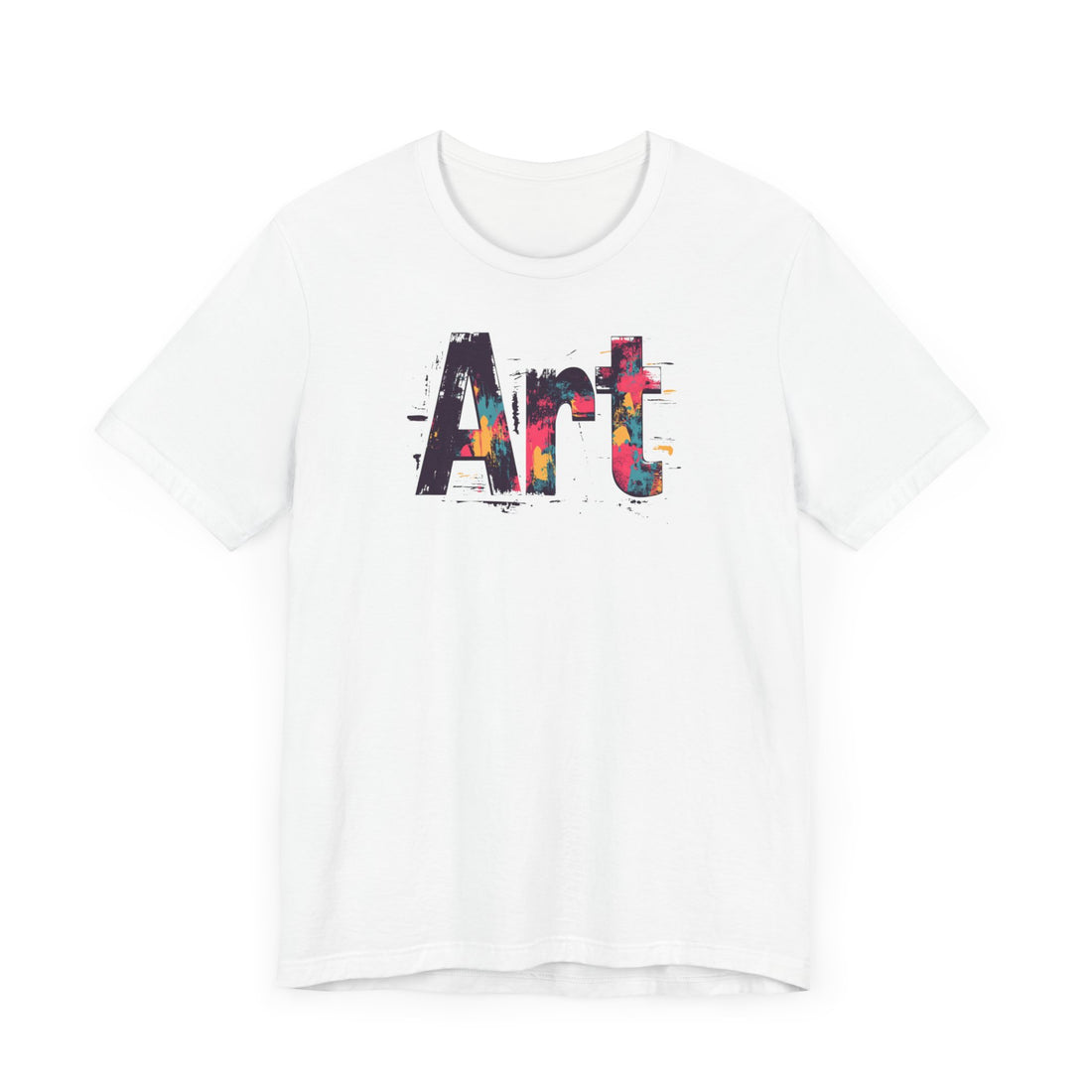 Bold "Art" T-shirt | Colorful Artistic Expression Design | Perfect Gift for Artists & Creatives