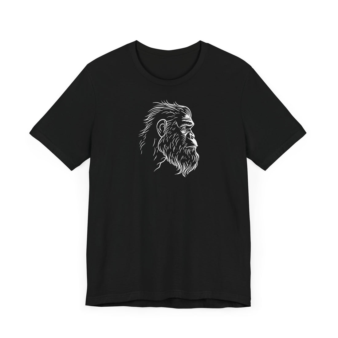 Bigfoot Silhouette T-shirt | Mysterious Sasquatch Design | Cryptid Lover Gift Tee