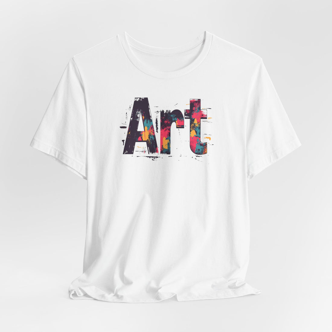 Bold "Art" T-shirt | Colorful Artistic Expression Design | Perfect Gift for Artists & Creatives