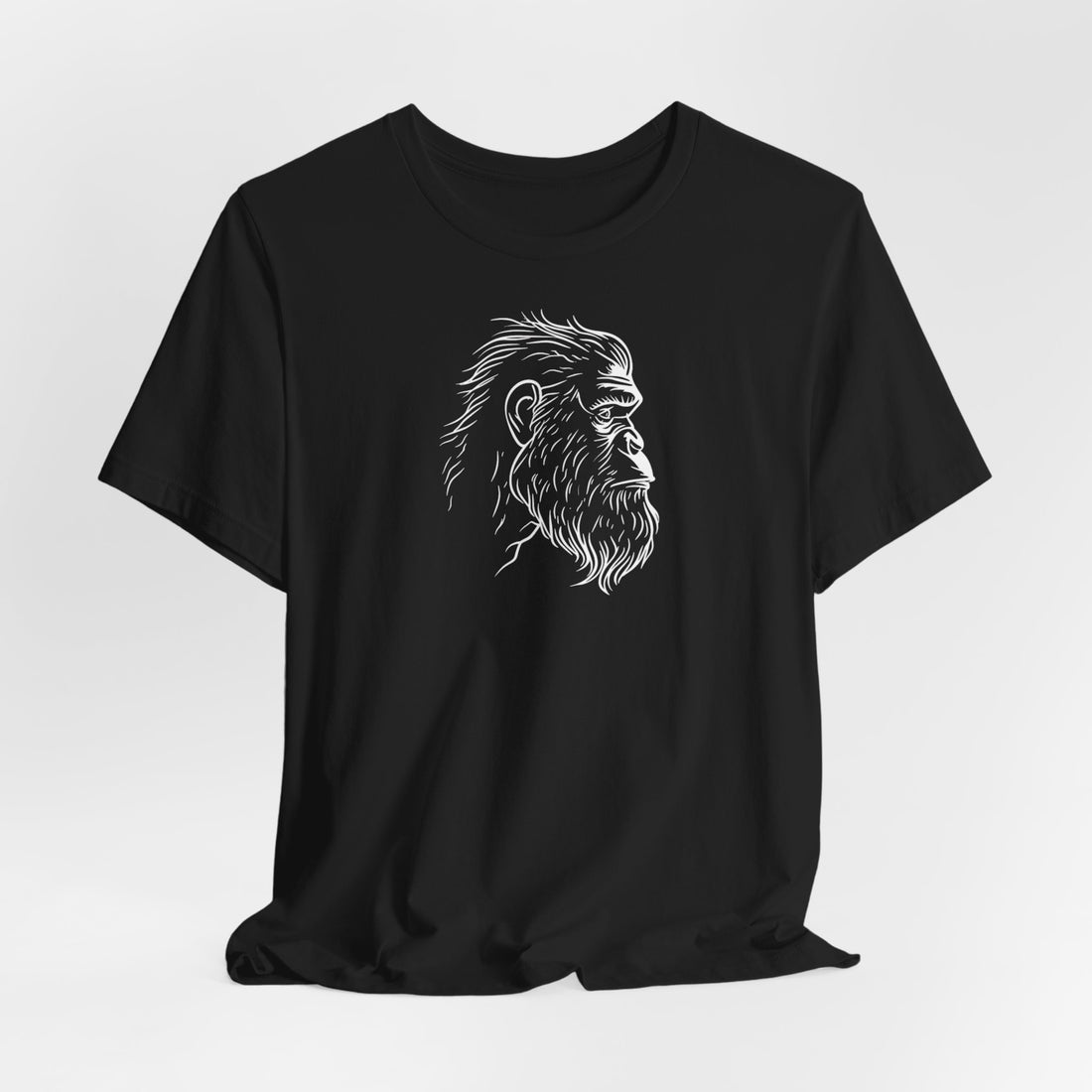 Bigfoot Silhouette T-shirt | Mysterious Sasquatch Design | Cryptid Lover Gift Tee