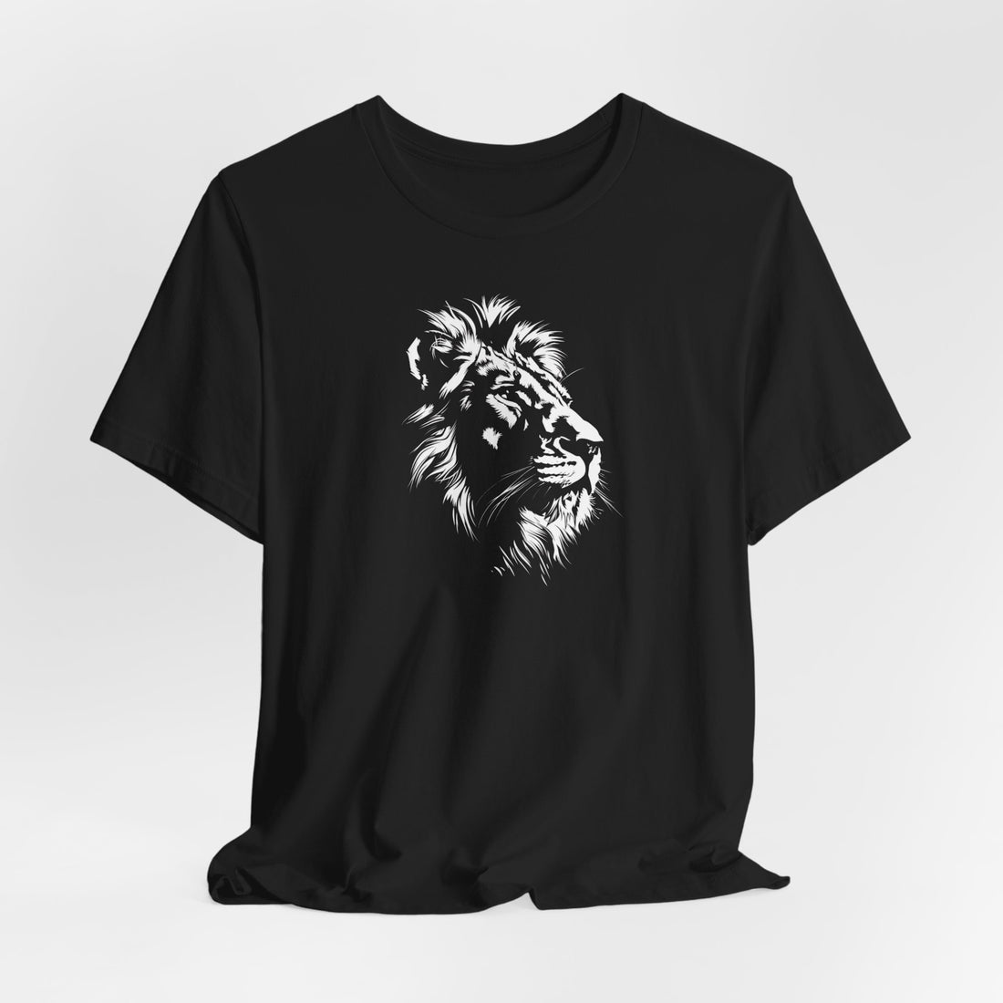 Majestic Lion Graphic T-Shirt | Bold Wildlife Design | Perfect Gift for Animal Lovers