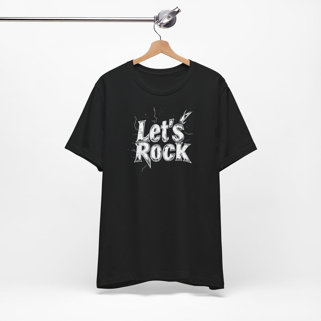 "Let's Rock" T-shirt | Bold Electric Design | Perfect Gift for Rock Music Lovers