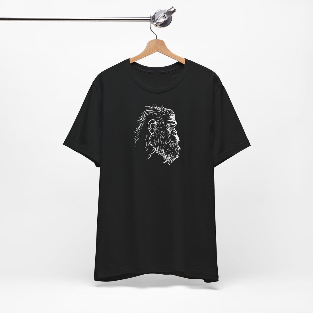 Bigfoot Silhouette T-shirt | Mysterious Sasquatch Design | Cryptid Lover Gift Tee