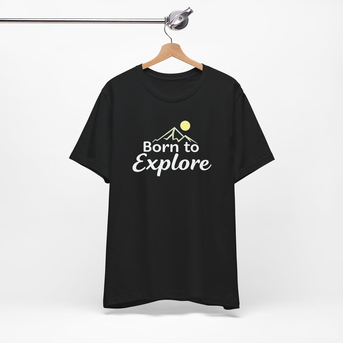 Born-To-Explore-T-Shirt - Outdoor-Adventure-Mountain-Tee - Wanderlust-Explorer-Shirt - Nature-Hiking-Graphic-Tee - Minimalist-Travel-Apparel