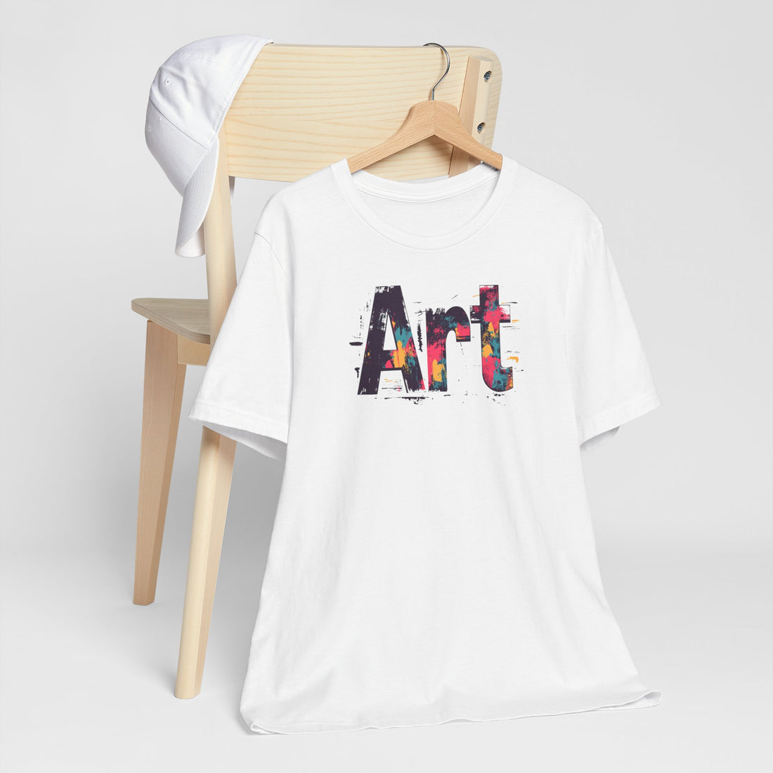 Bold "Art" T-shirt | Colorful Artistic Expression Design | Perfect Gift for Artists & Creatives