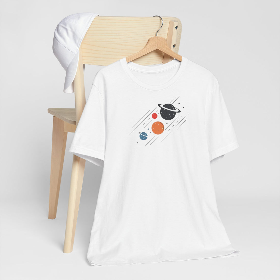 Colorful Planetary T-shirt | Space Exploration Design | Astronomy Lover Gift Tee