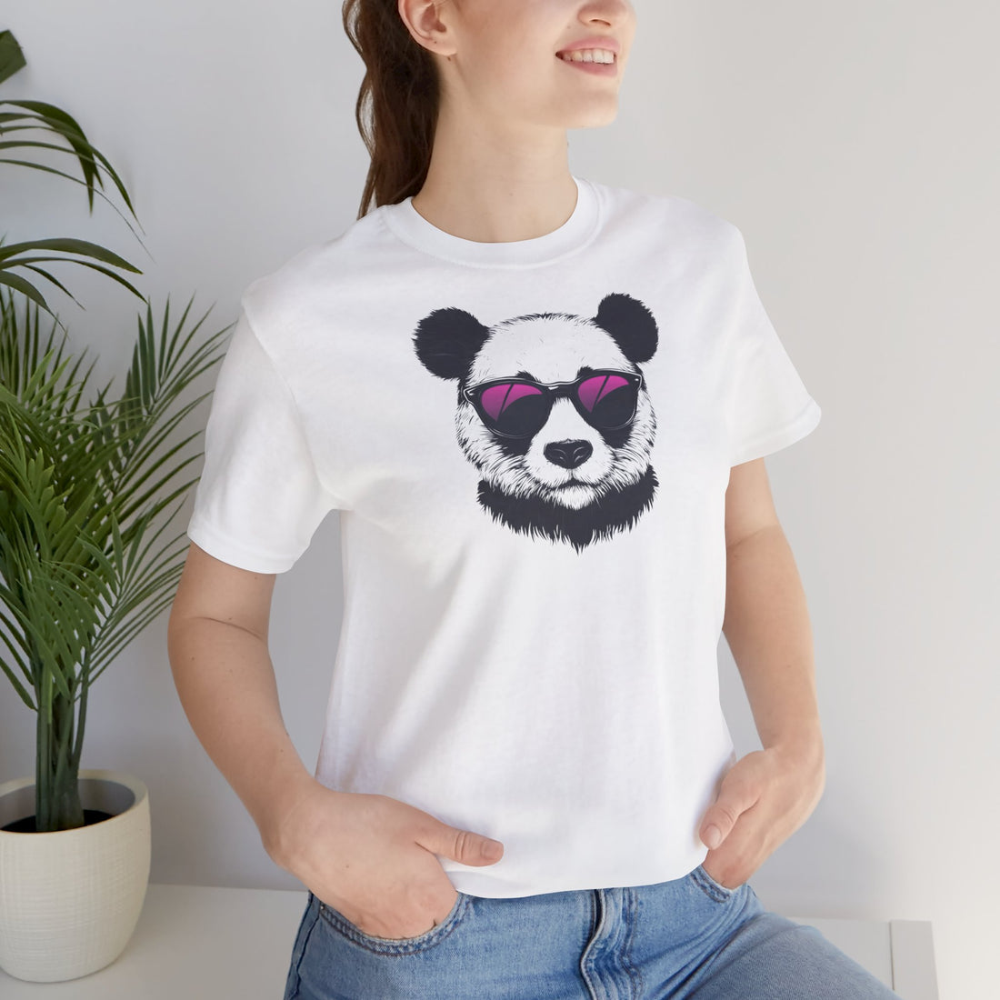 Cool Panda with Sunglasses T-shirt | Fun Panda Design | Trendy Animal Lover Tee