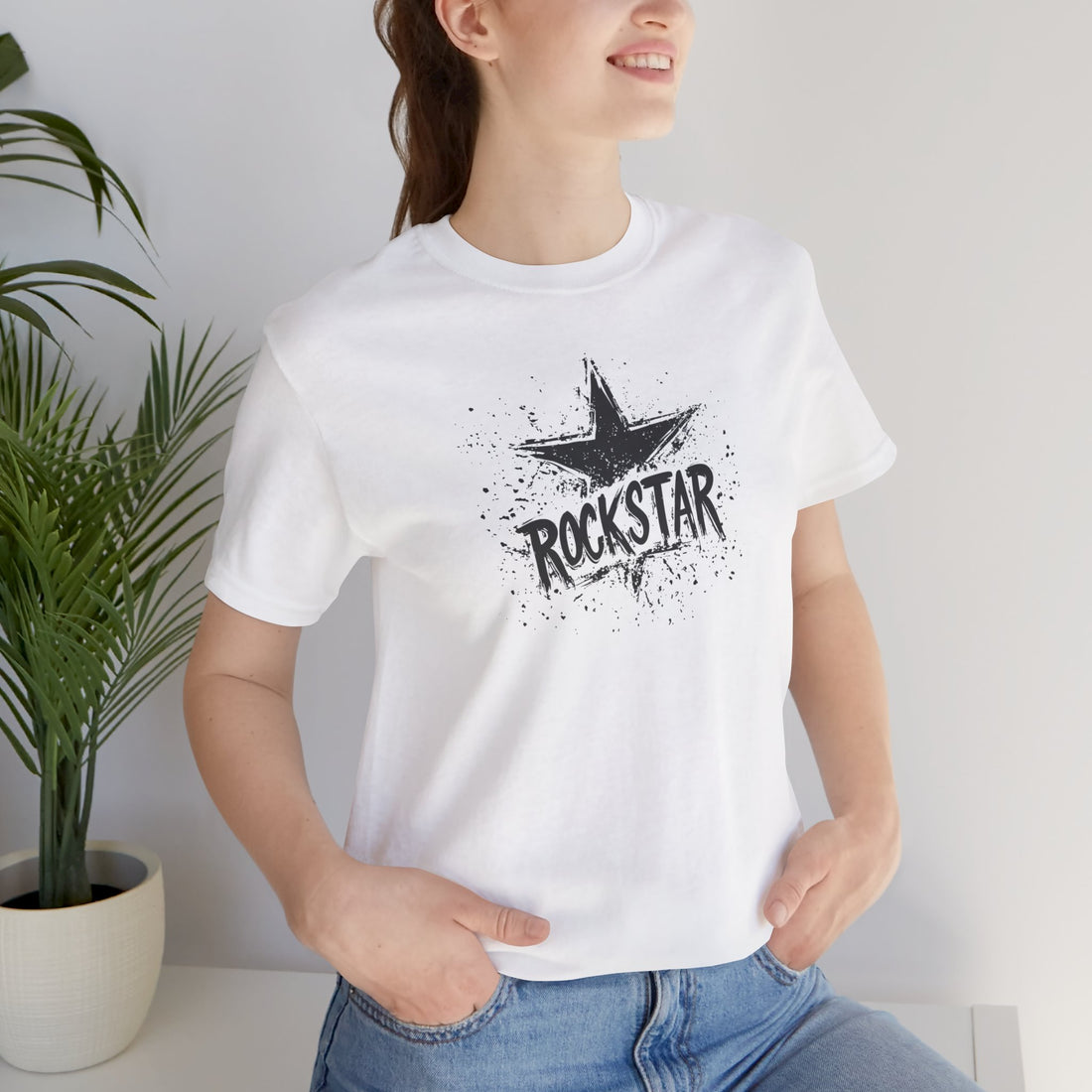 Rockstar T-shirt | Bold Star Design | Perfect for Music Lovers & Trendsetters