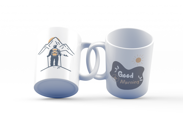 Good Morning Adventure Mug | Hiking & Mountain Design | Perfect for Outdoor Lovers