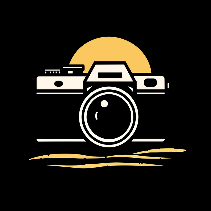 Vintage-Camera-T-Shirt - Photography-Enthusiast-Tee - Retro-Photographer-Apparel - Minimalist-Photography-Shirt - Creative-Lens-Lover-Design