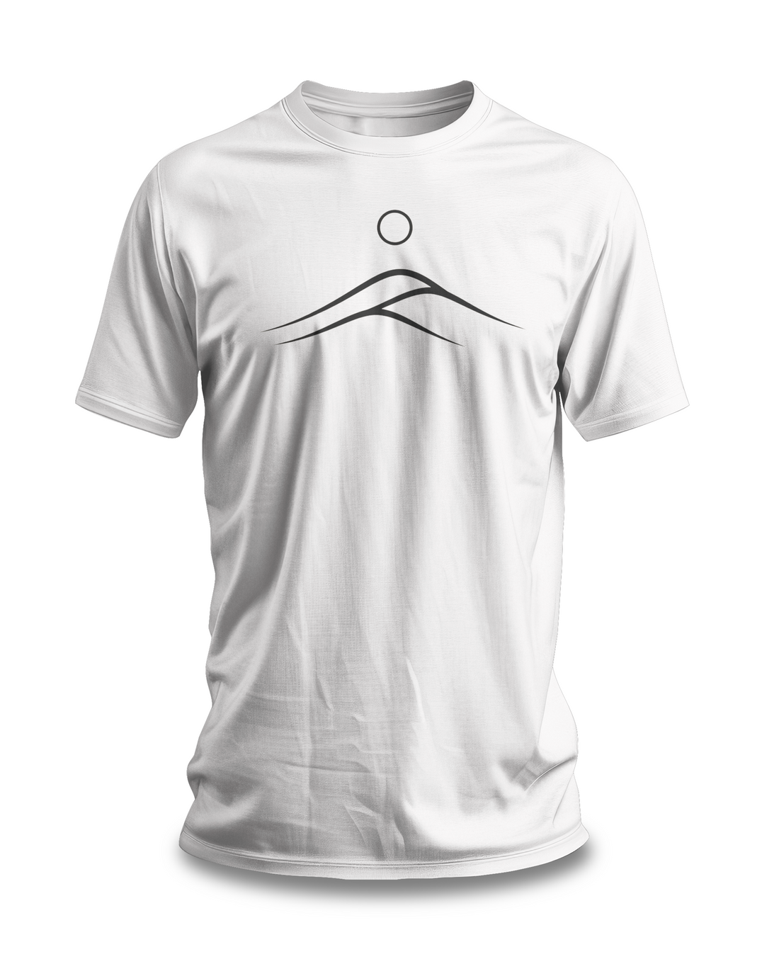 Minimalist Mountain T-shirt | Modern Adventure Design | Perfect for Outdoor Enthusiasts