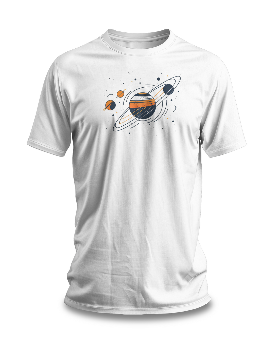 Retro Planetary T-shirt | Saturn & Planets Design | Space Lover Gift Tee