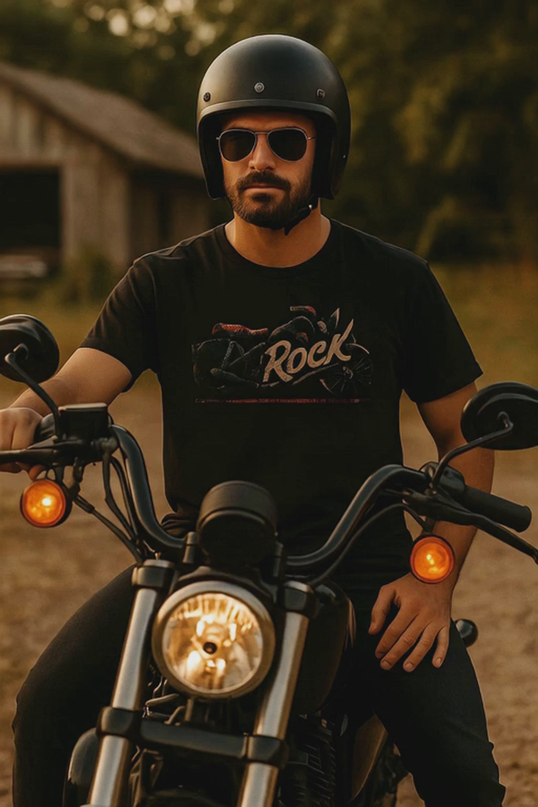 Rock Motorcycle T-Shirt