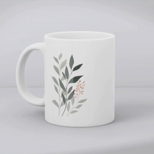 White ceramic coffee cup with “You Are Unique” text – gift for her UK