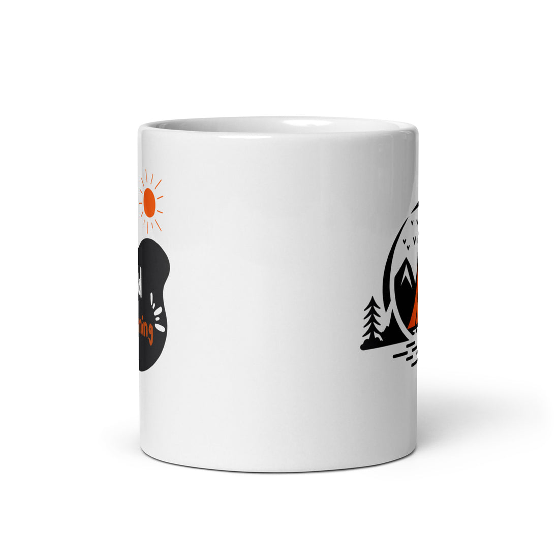 Good Morning Adventure Mug Set | Camping & Mountain Design | Perfect for Nature Lovers