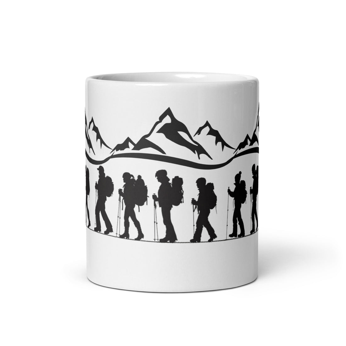 Hiking Adventure Mug | Mountain Explorer Design | Perfect Gift for Outdoor Enthusiasts