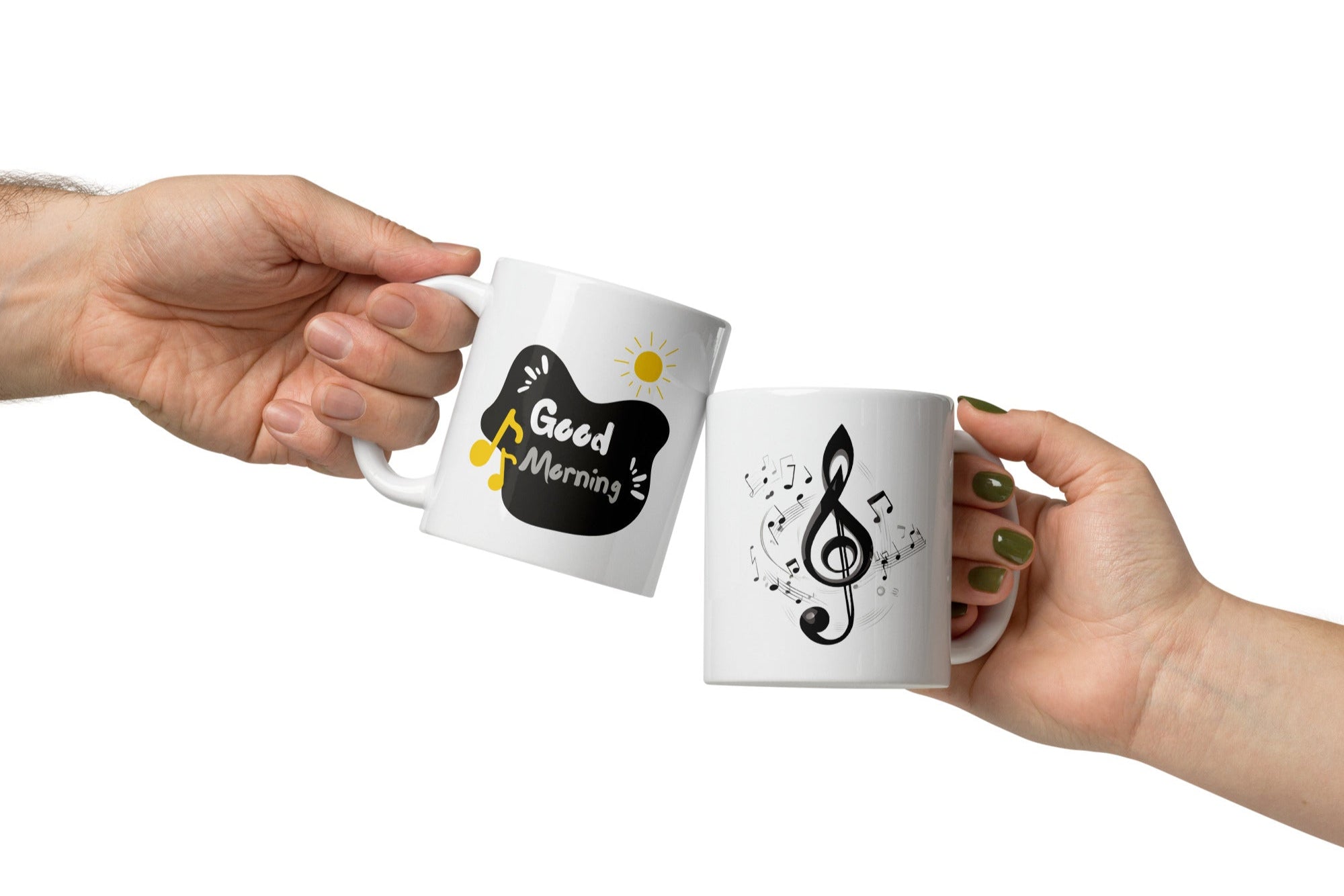  Good Morning Music Mug in eco box, musician gift