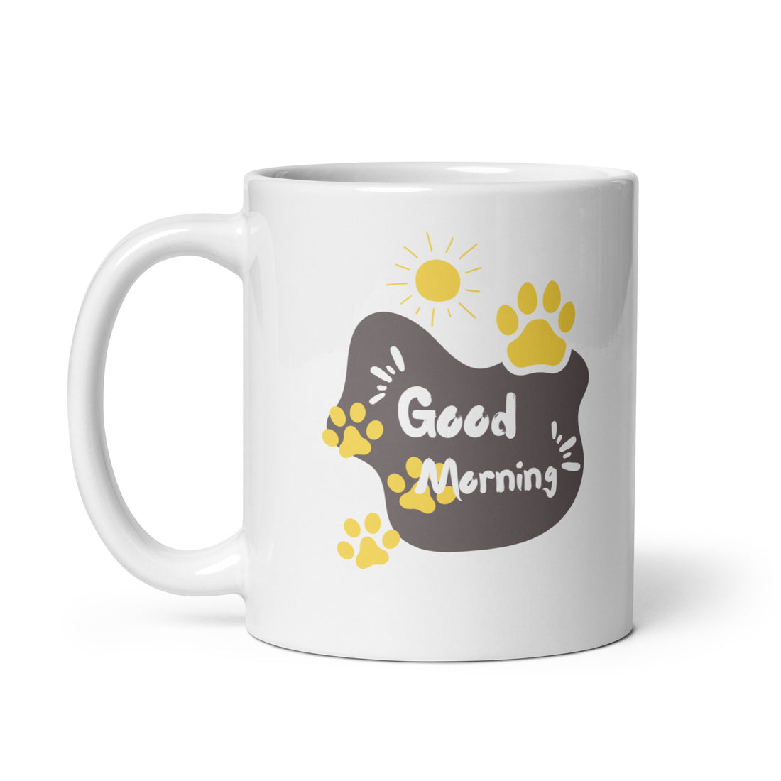 Cute Cat Face T-Shirt & Mug Set – Adorable Cat Lover Collection