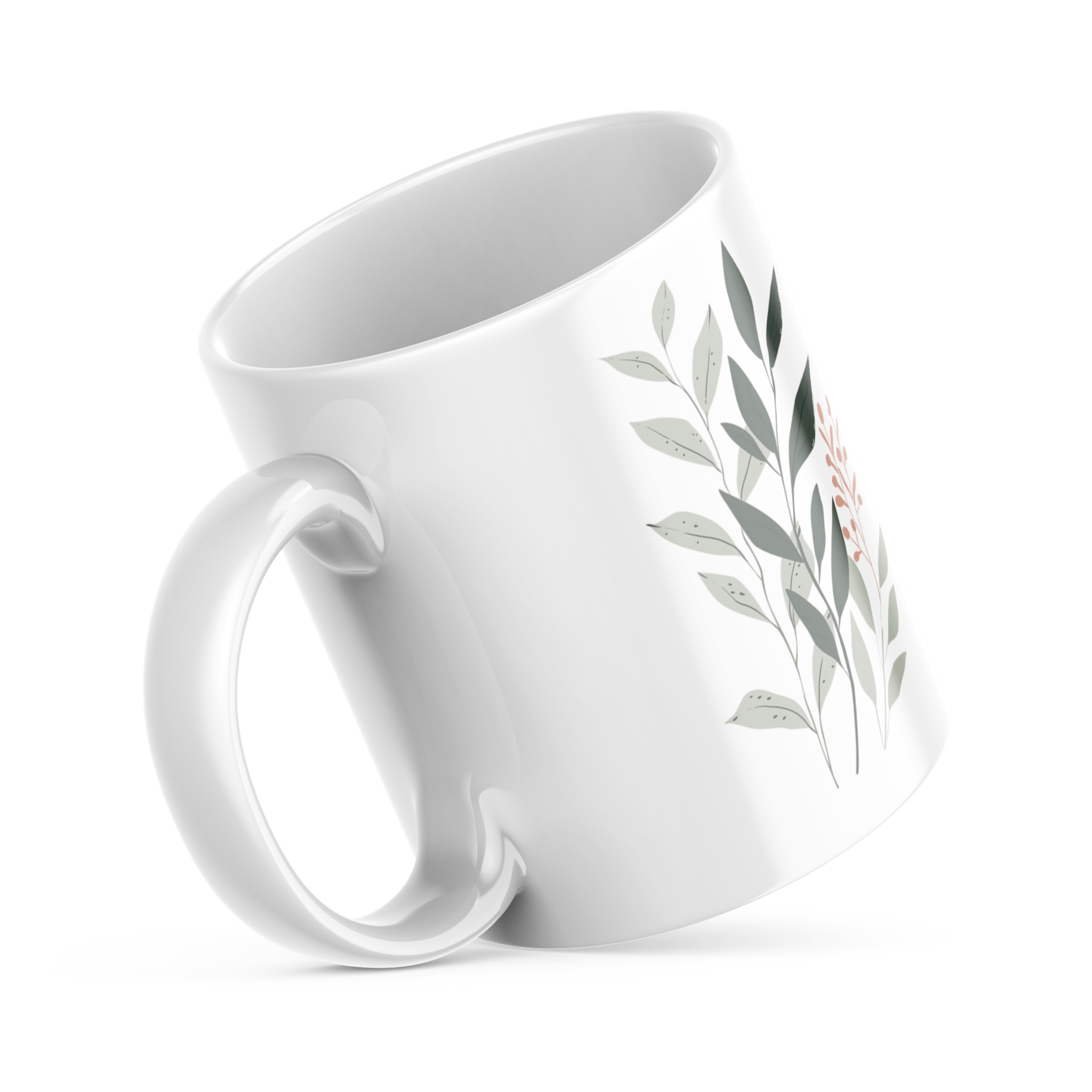 White ceramic coffee cup with “You Are Unique” text – gift for her UK